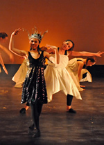 A dancer from the YSDD production, Urban Jungle